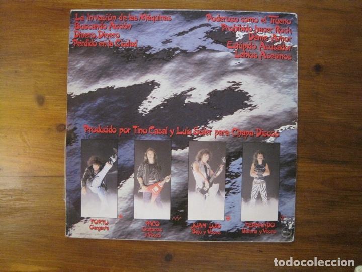 Discos de vinilo: Obus &ndash;Poderoso Como El Trueno Lp DISCO PROMOCIONAL - Foto 2
