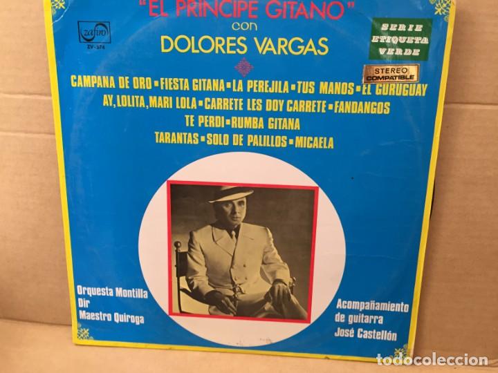 Discos de vinilo: El Principe Gitano con Dolores Vargas - Foto 1