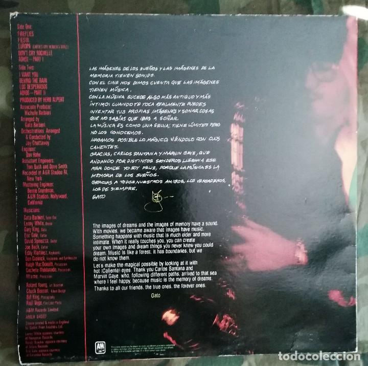 Discos de vinilo: Gato Barbieri &ndash; Caliente! LP, UK 1976 - Foto 2