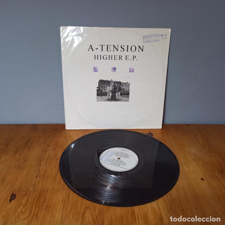 Discos de vinilo: MAXI SINGLE DISCO VINILO - A-TENSION - HIGHER E.P. - Foto 1