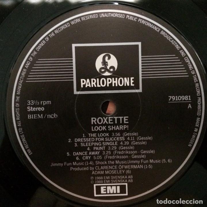 Discos de vinilo: Roxette &ndash; Look Sharp! SWEDEN 1988 Parlophone* - Foto 5
