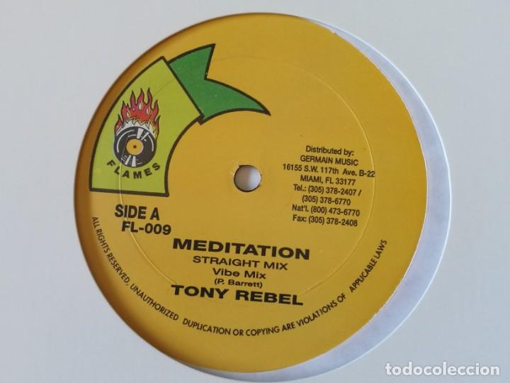 Discos de vinilo: Tony Rebel - Meditation - Foto 1