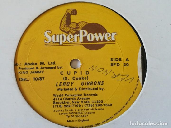 Discos de vinilo: Leroy Gibbons - Cupid - 1987 - Foto 1