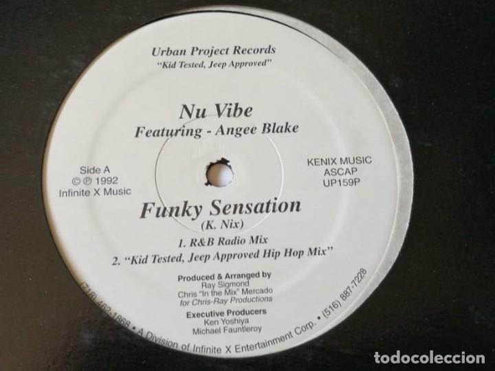Discos de vinilo: Nu Vibe - Funky Sensation - 1992 - Foto 1