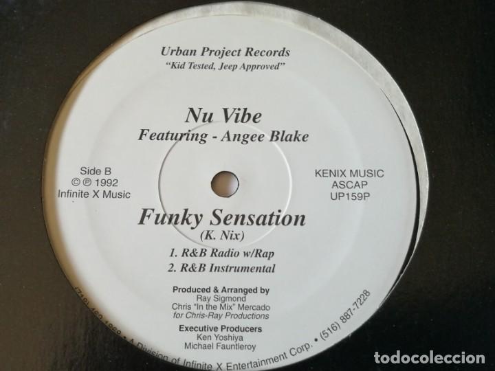 Discos de vinilo: Nu Vibe - Funky Sensation - 1992 - Foto 2