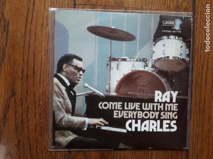 Discos de vinilo: Ray Charles - come live with me + everybody sing - Foto 1
