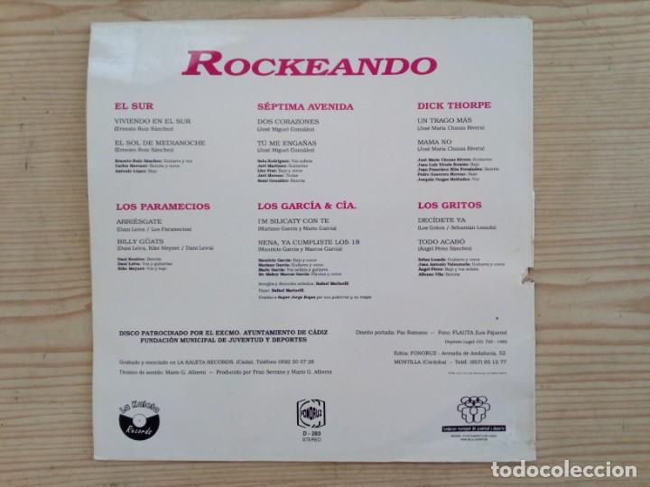 Discos de vinilo: Rockeando - Varios - LP - Foto 2
