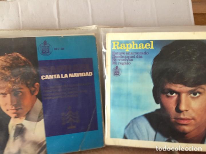 Discos de vinilo: Raphael Alb&uacute;m con 20 discos Eps y singles - Foto 2