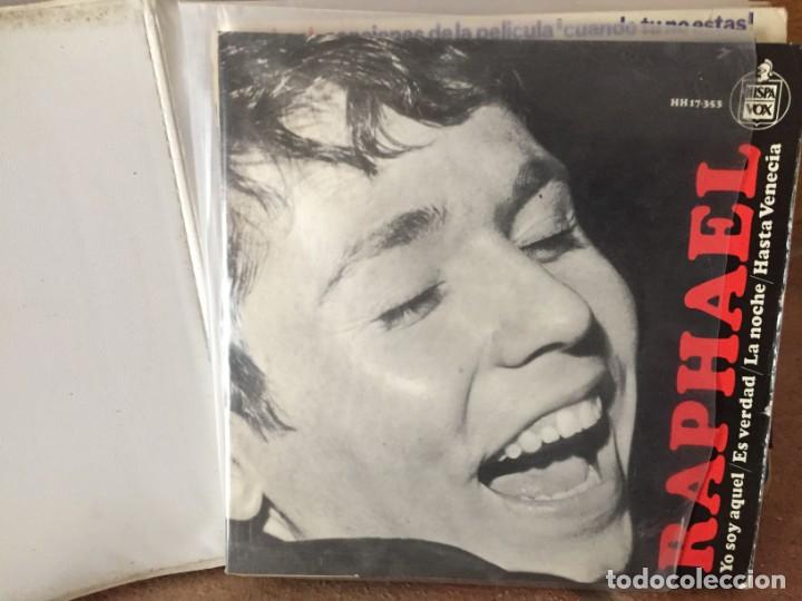 Discos de vinilo: Raphael Alb&uacute;m con 20 discos Eps y singles - Foto 4