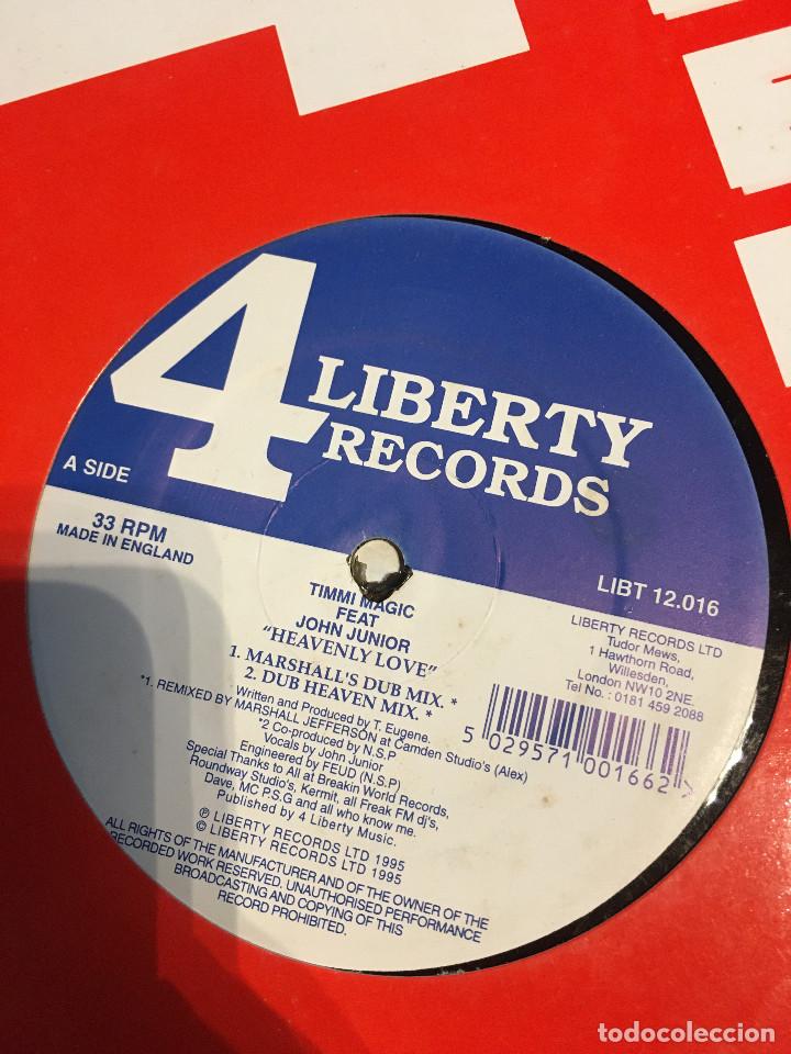 Discos de vinilo: Timmi Magic Feat John Junior &lrm;&ndash; Heavenly Love - Foto 1