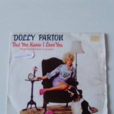 Discos de vinilo: DOLLY PARTON BUT YOU KNOW I LOVE YOU / POOR FOLKS TOWN ( 1981 RCA ESPAÑA ). Lote 214201691