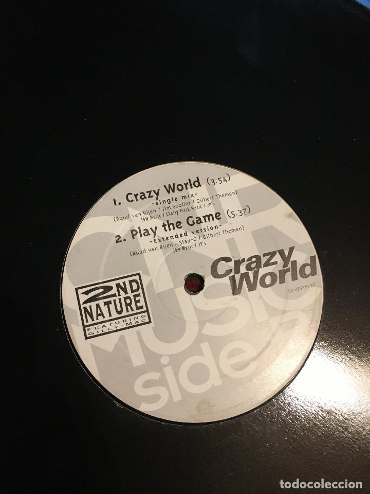 Discos de vinilo: 2nd Nature Featuring Gilly-Mac ?&ndash; Crazy World - Foto 1