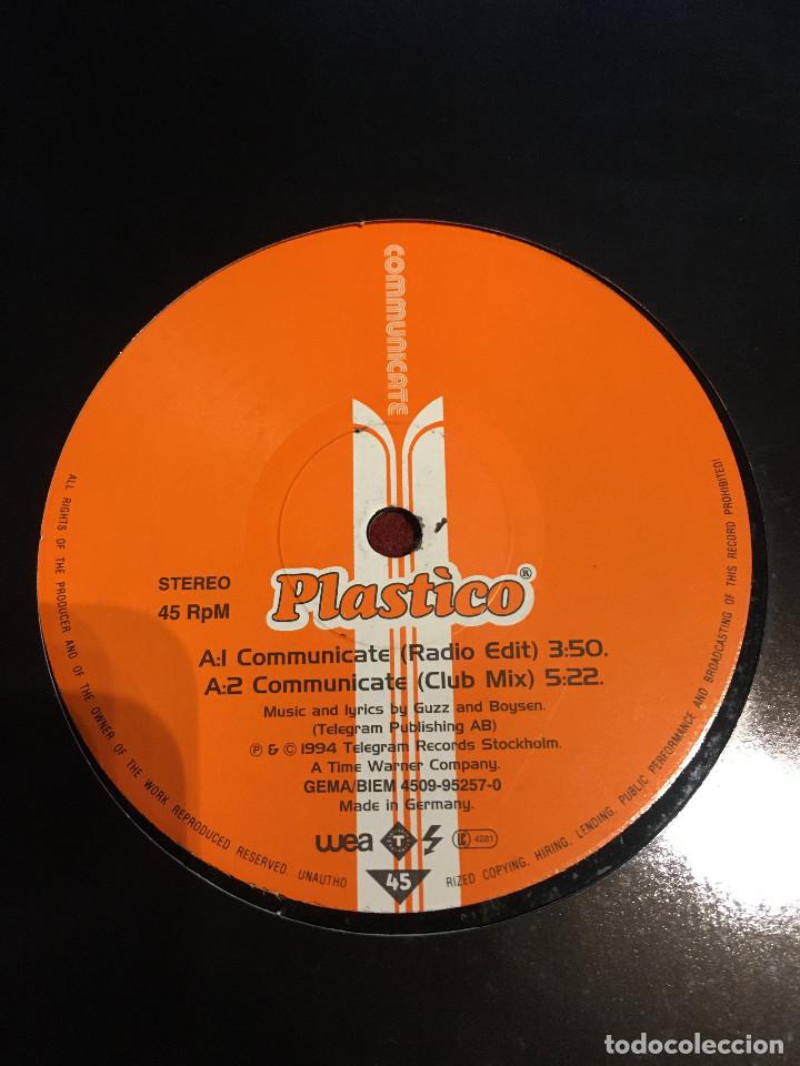 Discos de vinilo: Plastico ?&ndash; Communicate - Foto 2