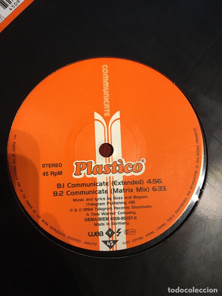 Discos de vinilo: Plastico ?&ndash; Communicate - Foto 3