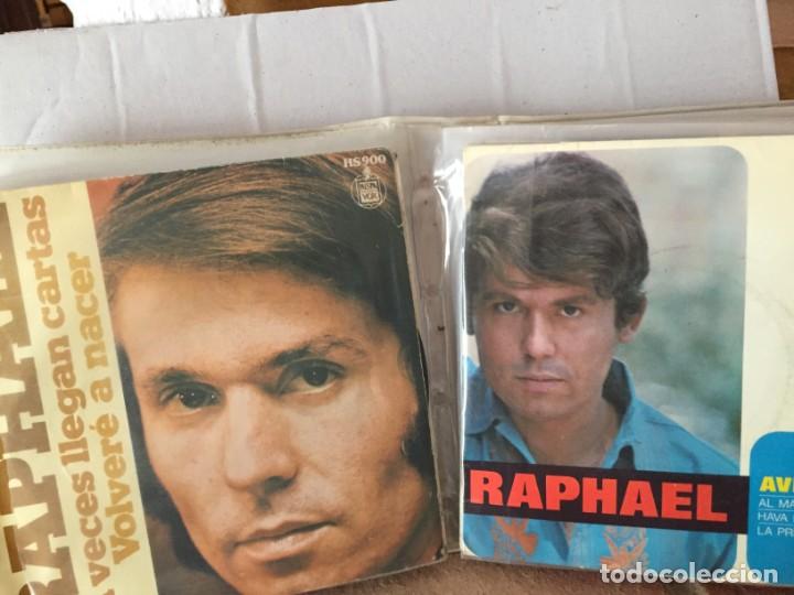 Discos de vinilo: Raphael Alb&uacute;m con 20 discos Eps y singles - Foto 5
