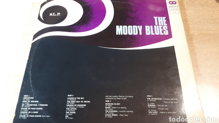 Discos de vinilo: THE MOODY BLUES DOBLE LP - Foto 2