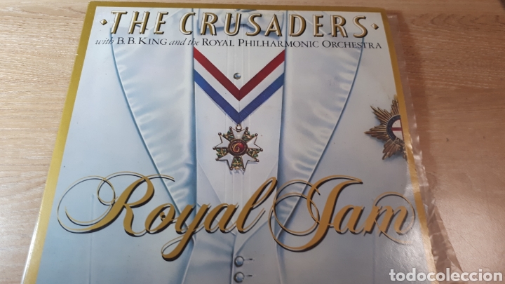 Discos de vinilo: THE CRUSADERS WITH B.B. KING LIVE DOBLE LP - Foto 1