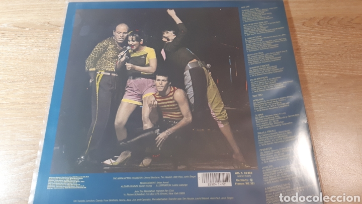 Discos de vinilo: THE MANHATTAN TRANSFER THE BEST OF - Foto 2