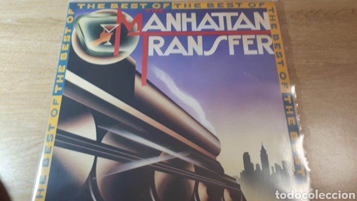 Discos de vinilo: THE MANHATTAN TRANSFER THE BEST OF - Foto 1
