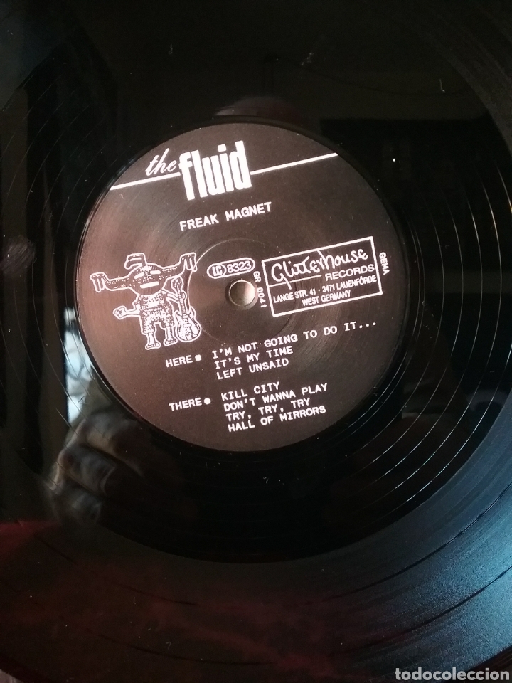 Discos de vinilo: THE FLUID 1988 Glitterhouse Records - Foto 4