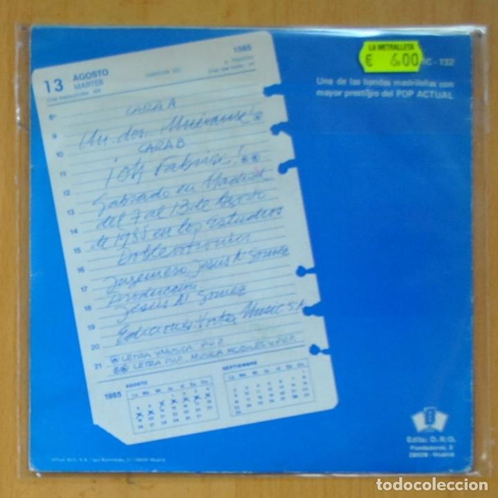Discos de vinilo: P.V.P. - UN, DOS, MUEVANSE! / OH FABRIZE ! - SINGLE - Foto 2