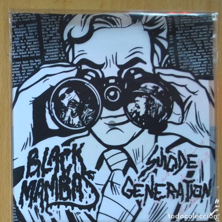Discos de vinilo: BLACK MAMBAS & SUICIDE GENERATION - BE BAD TOO + 3 - EP - Foto 1