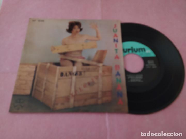 Discos de vinilo: 7&rdquo; MARCELLO MINERBI - Juanita Banana +3 - PORTUGAL press - EP - DURIUM DAT 10.030 (VG+/VG++)