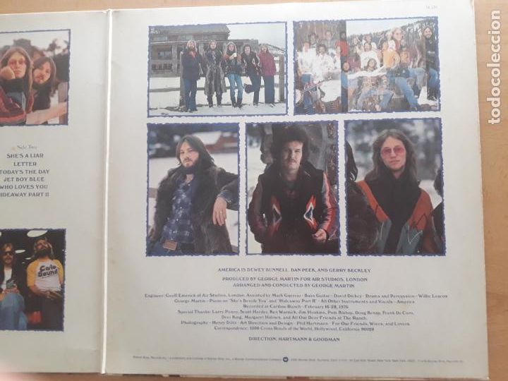 Discos de vinilo: America  Hideaway - Foto 3