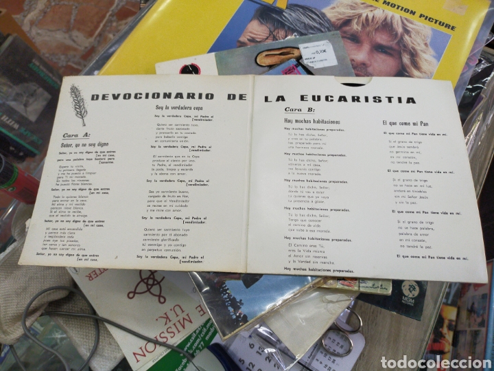 Discos de vinilo: Devocionario de la eucarist&iacute;a EP pax 1971 - Foto 2