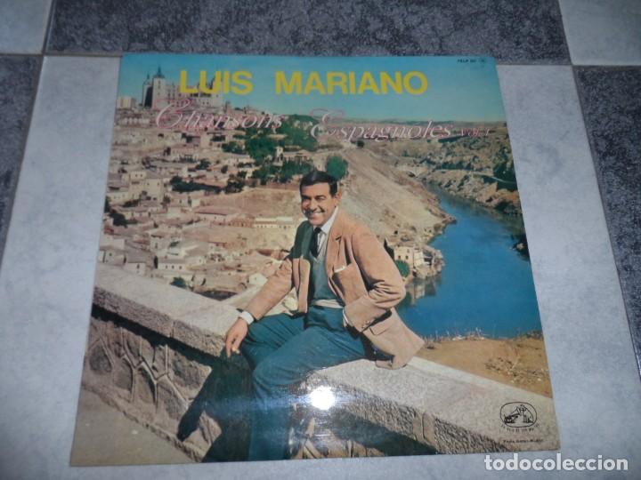 Discos de vinilo: LUIS MARIANO CHANSONS ESPAGNOLES - Foto 1