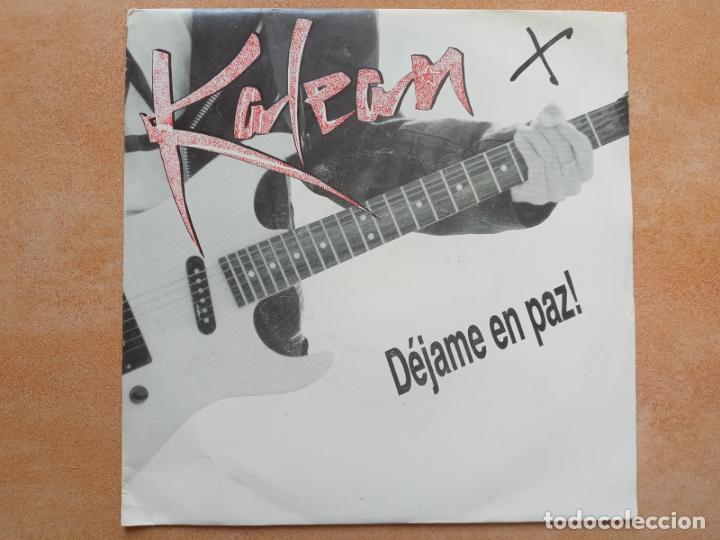 Discos de vinilo: Kalean- dejame en paz- single avispa 1992 - Foto 1