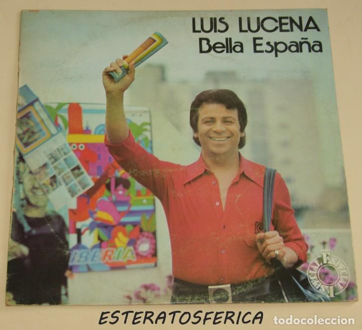 Discos de vinilo: LUIS LUCENA - BELLA ESPA&Ntilde;A - CIRCULO DE LECTORES 1975 - Foto 1
