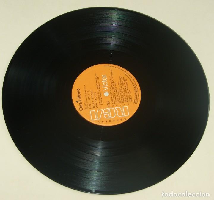 Discos de vinilo: LUIS LUCENA - BELLA ESPA&Ntilde;A - CIRCULO DE LECTORES 1975 - Foto 3