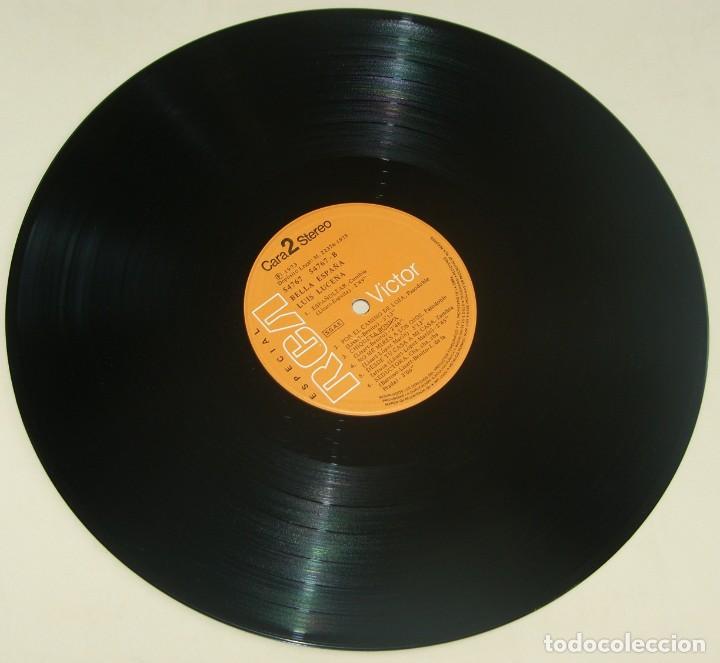 Discos de vinilo: LUIS LUCENA - BELLA ESPA&Ntilde;A - CIRCULO DE LECTORES 1975 - Foto 4