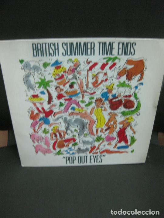 Discos de vinilo: BRITISH SUMMER TIME ENDS. POP OUT EYES. LP. - Foto 1
