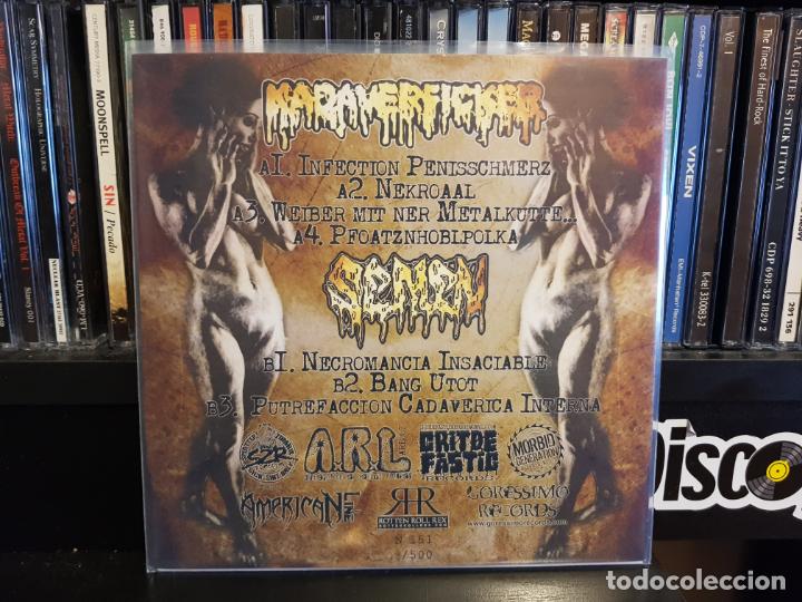 Discos de vinilo: KADAVERFICKER / SEMEN - Foto 2