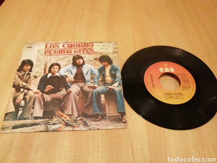Discos de vinilo: Los Chorbos. Pueblo gitano. Ya no queda nada. - Foto 1
