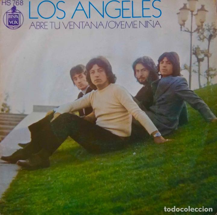Discos de vinilo: LOS ANGELES. ABRE TU VENTANA. SINGLE - Foto 1