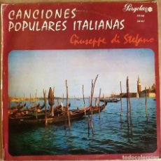 Discos de vinilo: GIUSEPPE DI STEFANO - CANCIONES ITALIANAS - LP 10 PULGADAS, PERGOLA 1968