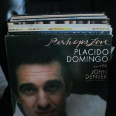 Discos de vinilo: PLACIDO DOMINGO ?– PERHAPS LOVE. Lote 214508977