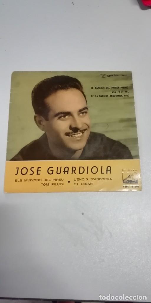 Discos de vinilo: OSE GUARDIOLA - ELS MINYONS DEL PIREU - EP - Foto 1