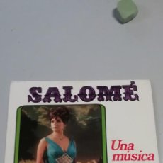 Discos de vinilo: SALOMÉ: UNA MÚSICA / TENS LA NIT. Lote 214517512