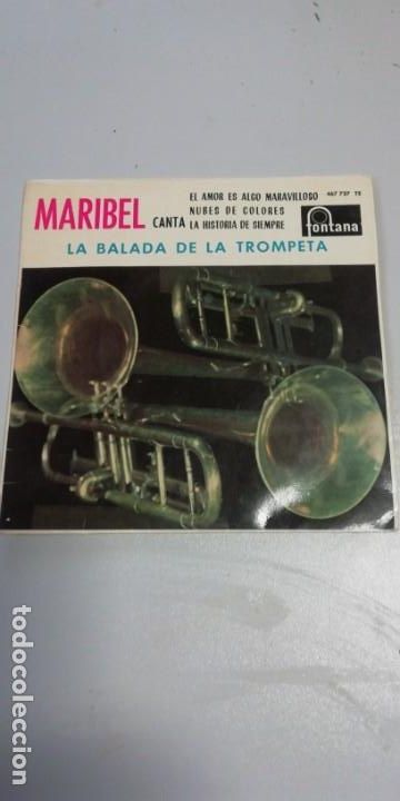 Discos de vinilo: MARIBEL - LA BALADA DE LA TROMPETA - Foto 1
