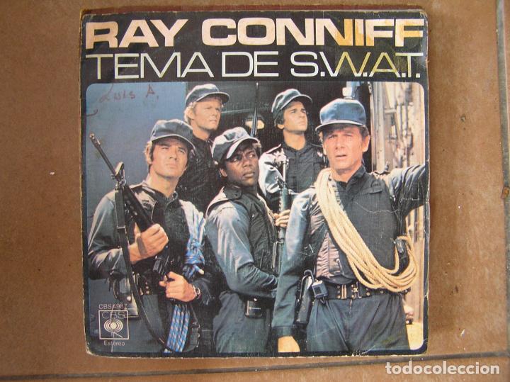 Discos de vinilo: RAY CONNIFF TEMA DE S.W.A.T. - SINGLE - PR - Foto 1