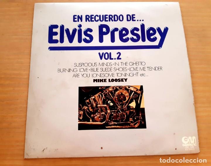 Discos de vinilo: EN EL RECUERDO DE ... ELVIS PRESLEY VOL.2 - DISCO VINILO LP - GIUSSEPPE