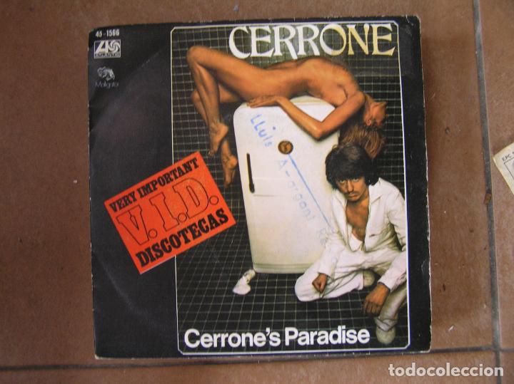 Discos de vinilo: Cerrone &lrm;&ndash; Cerrones Paradise - SINGLE - PR - Foto 1