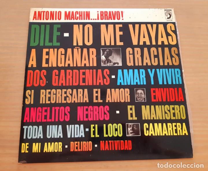 Discos de vinilo: ANTONIO MACH&Iacute;N &iexcl;BRAVO! - DISCO VINILO - GIUSSEPPE - Foto 1