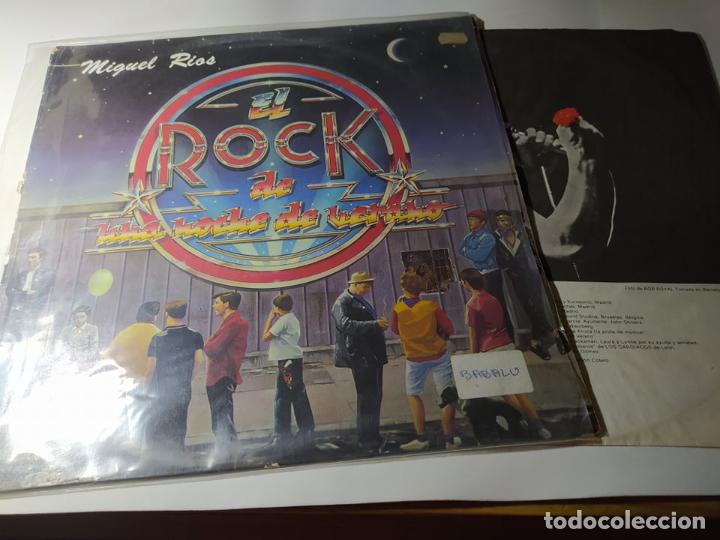 LP - MIGUEL RÍOS ‎– EL ROCK DE UNA NOCHE DE VERANO - 813 018-1 ( VG+ / VG) SPAIN 1983 (Música - Discos - Singles Vinilo - Solistas Españoles de los 70 a la actualidad)