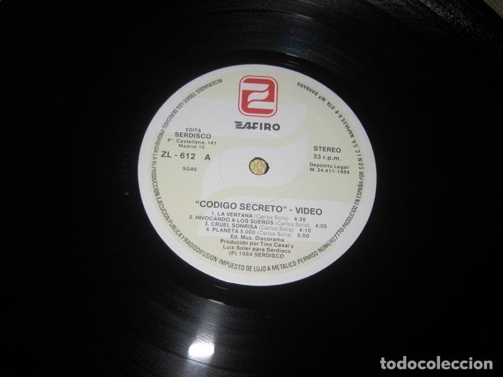 Discos de vinilo: Video&ndash;Codigo Secreto Lp - Foto 4