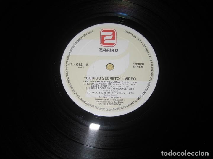 Discos de vinilo: Video&ndash;Codigo Secreto Lp - Foto 5